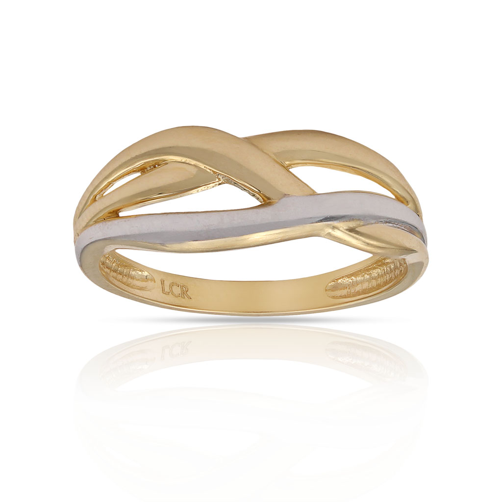 SORTIJA ORO 18KL BICOLOR