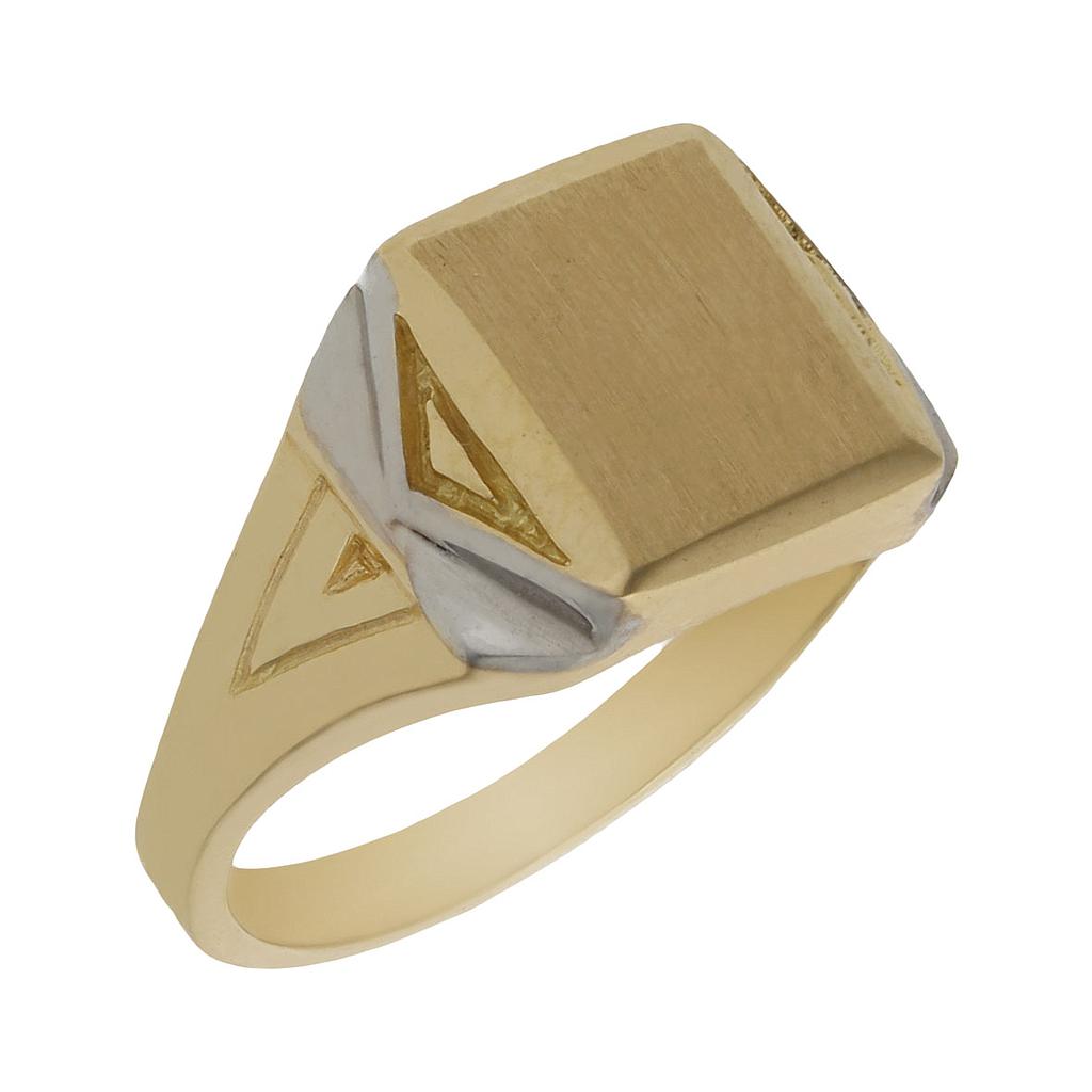 SELLO ORO 18KL BICOLOR