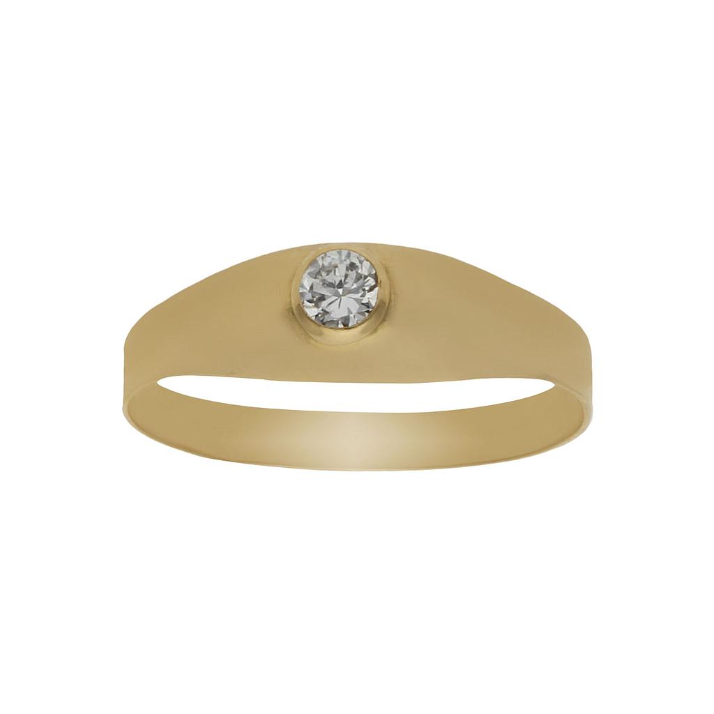 SOLITARIO ORO 18KL BEBE CIRCONITA