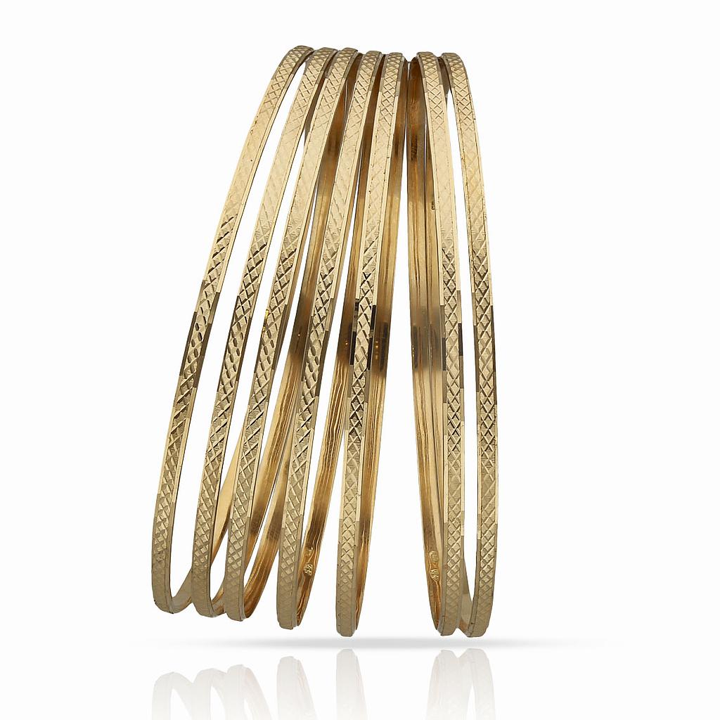 SEMANARIO ORO 18KL TALLADO - 2.50MM