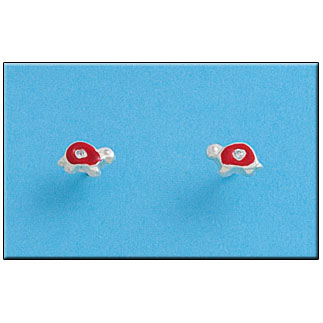 PENDIENTE PLATA 925MM TORTUGA PEQUEÑA