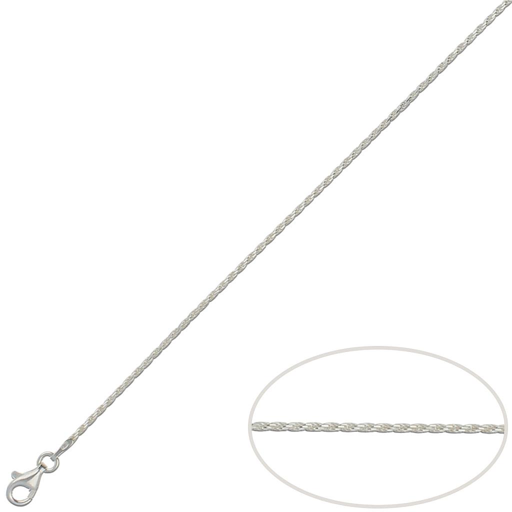 CORDON PLATA 925MM MACIZO - 1.50MM