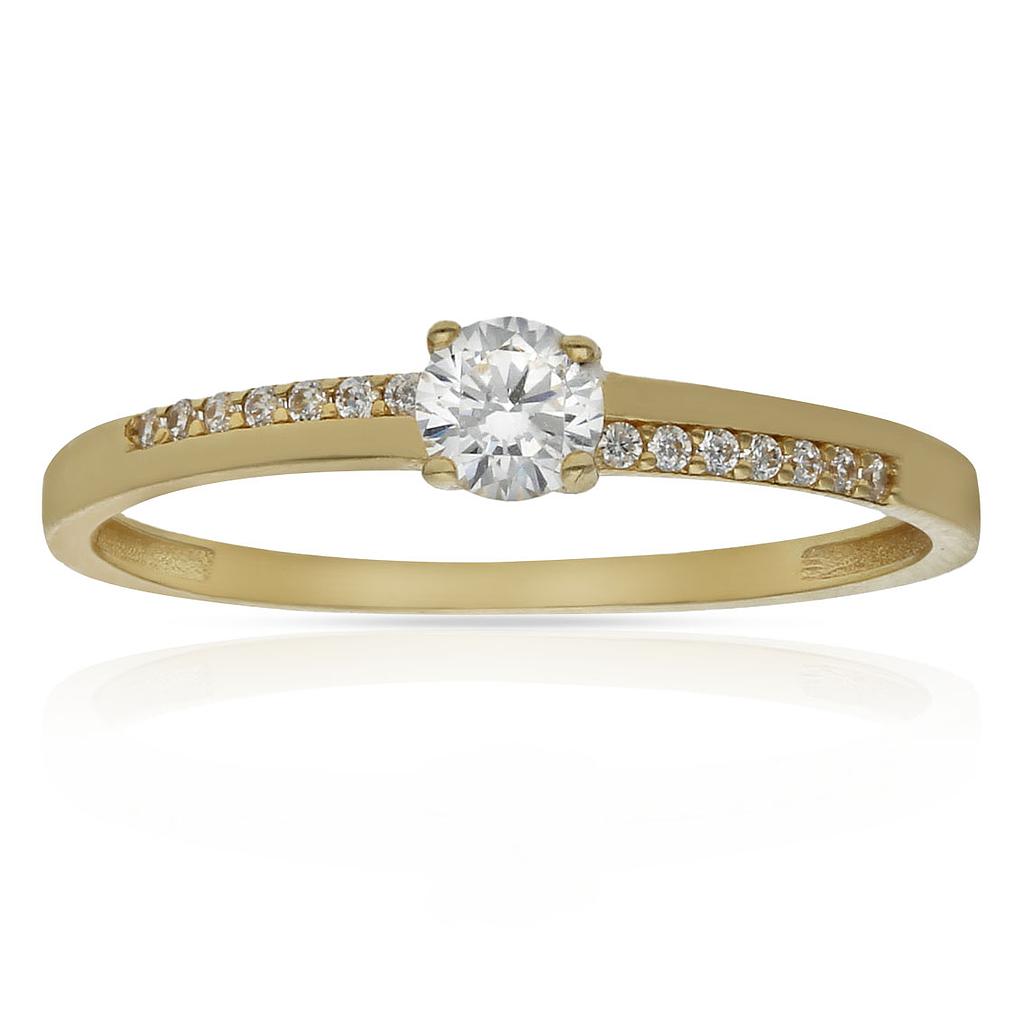 SORTIJA ORO 18KL CIRCONITAS