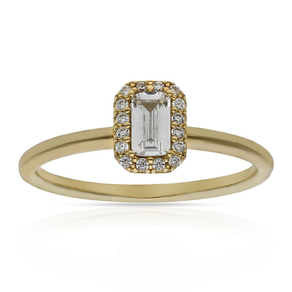 SORTIJA ORO 18KL CIRCONITAS