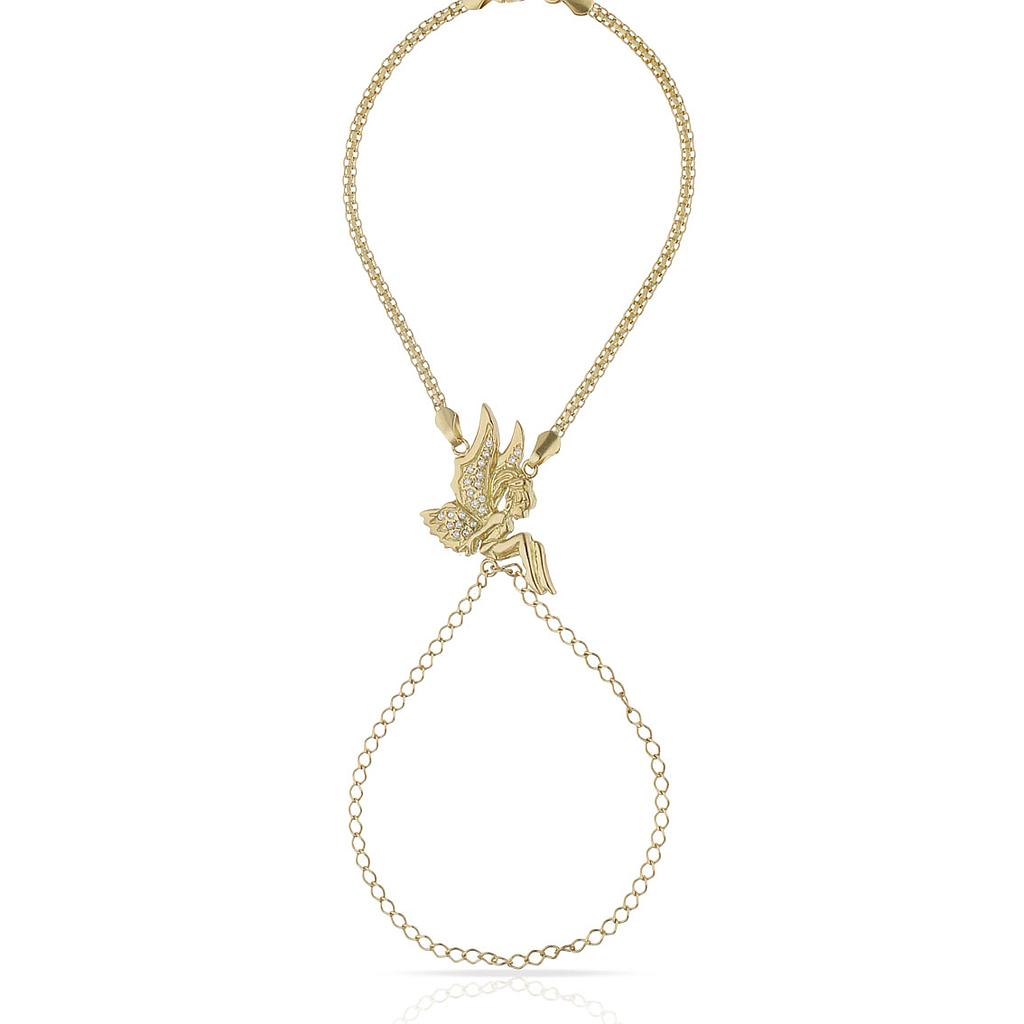 PULSERA ORO 18KL DEDO HADA