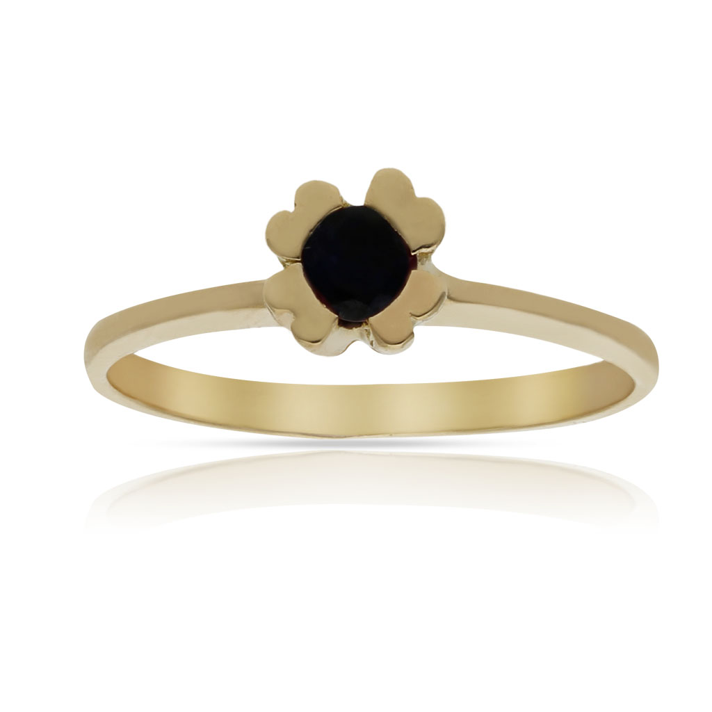 SORTIJA ORO 18KL ZAFIRO FINO