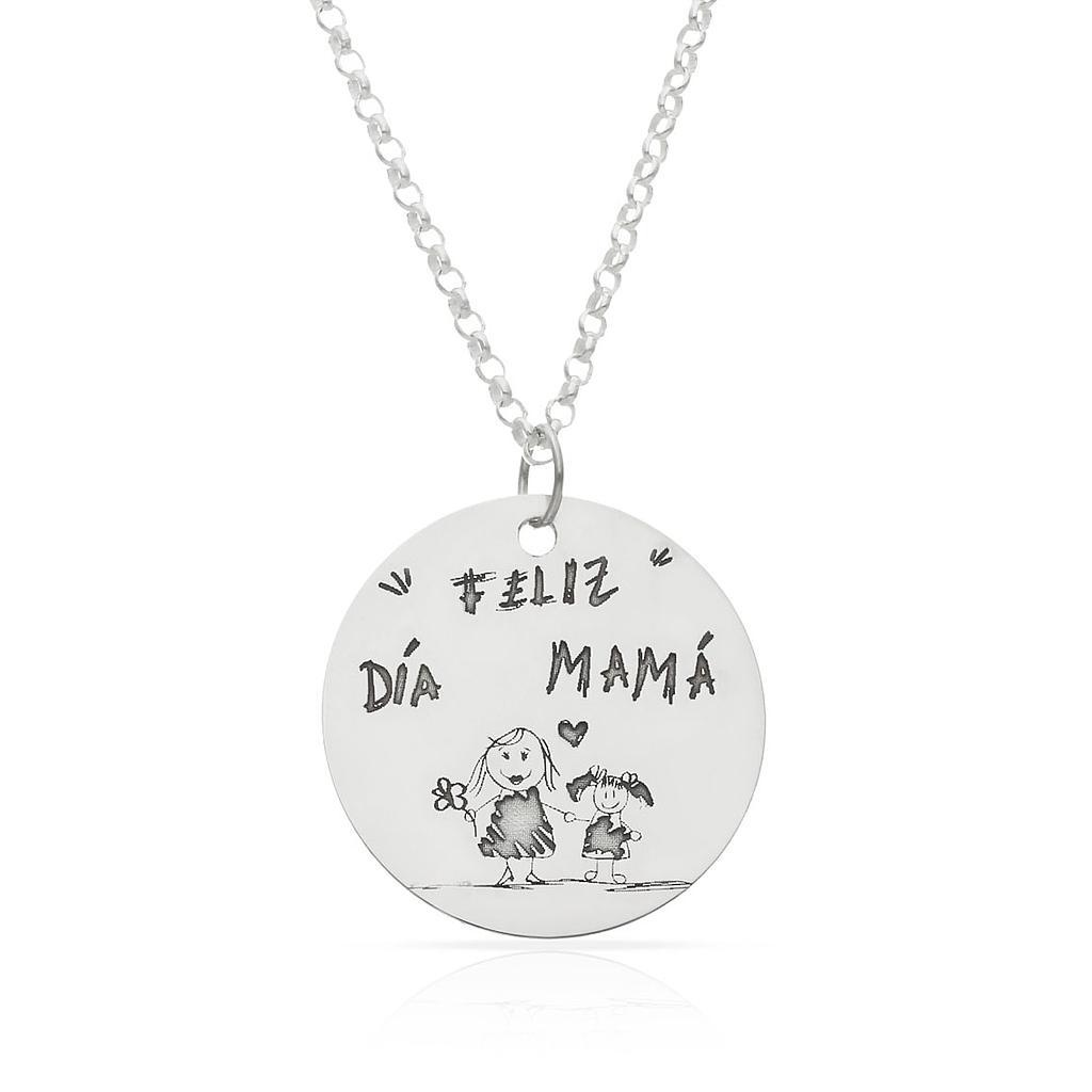 GARGANTILLA DIBUJASUEÑOS PLATA 925MM