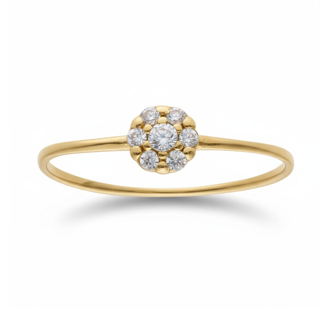 SORTIJA ORO 18KL CIRCONITAS