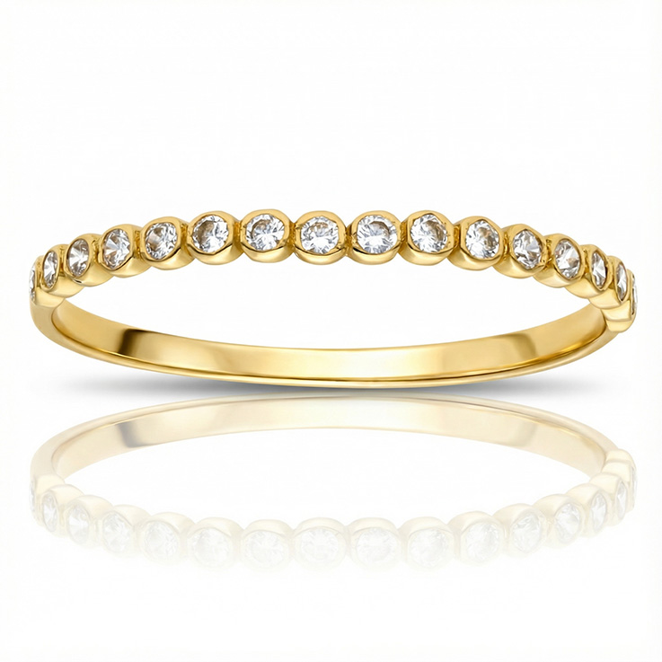 SORTIJA ORO 18KL CIRCONITAS