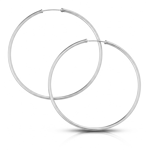 [A55] AROS ORO BLANCO 18KL - 50MM
