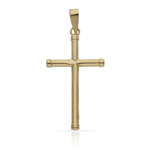 [C102] CRUZ ORO 18KL - 16X28MM