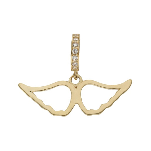 [CH19] CHARMS COLGANTE ORO 18KL ALAS ANGEL