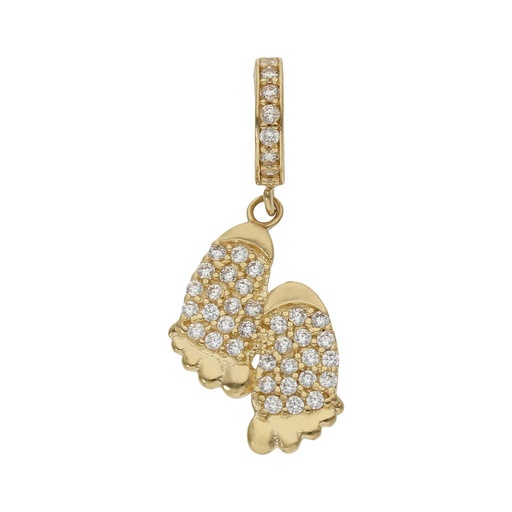 [CH23] CHARMS COLGANTE ORO 18KL PIES