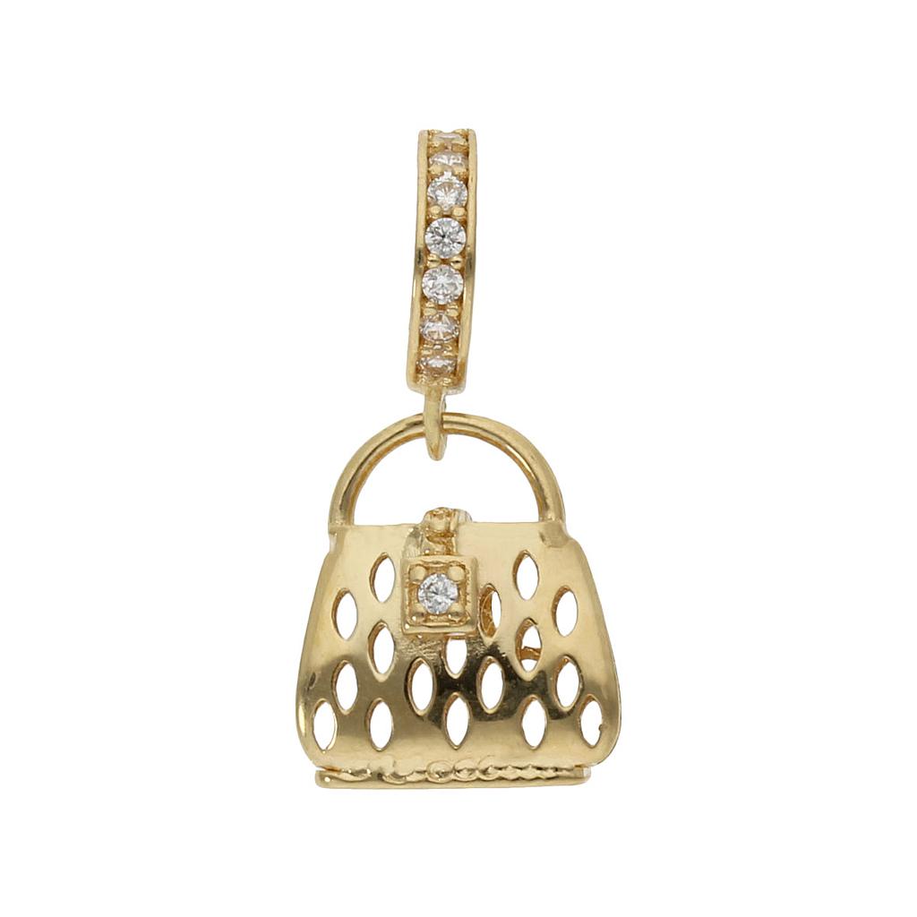 CHARMS COLGANTE ORO 18KL BOLSO