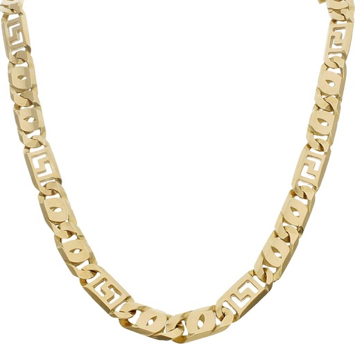 [CO441-60cm-108.65 gr] COLLAR ORO 18KL MACIZO - 9.50MM
