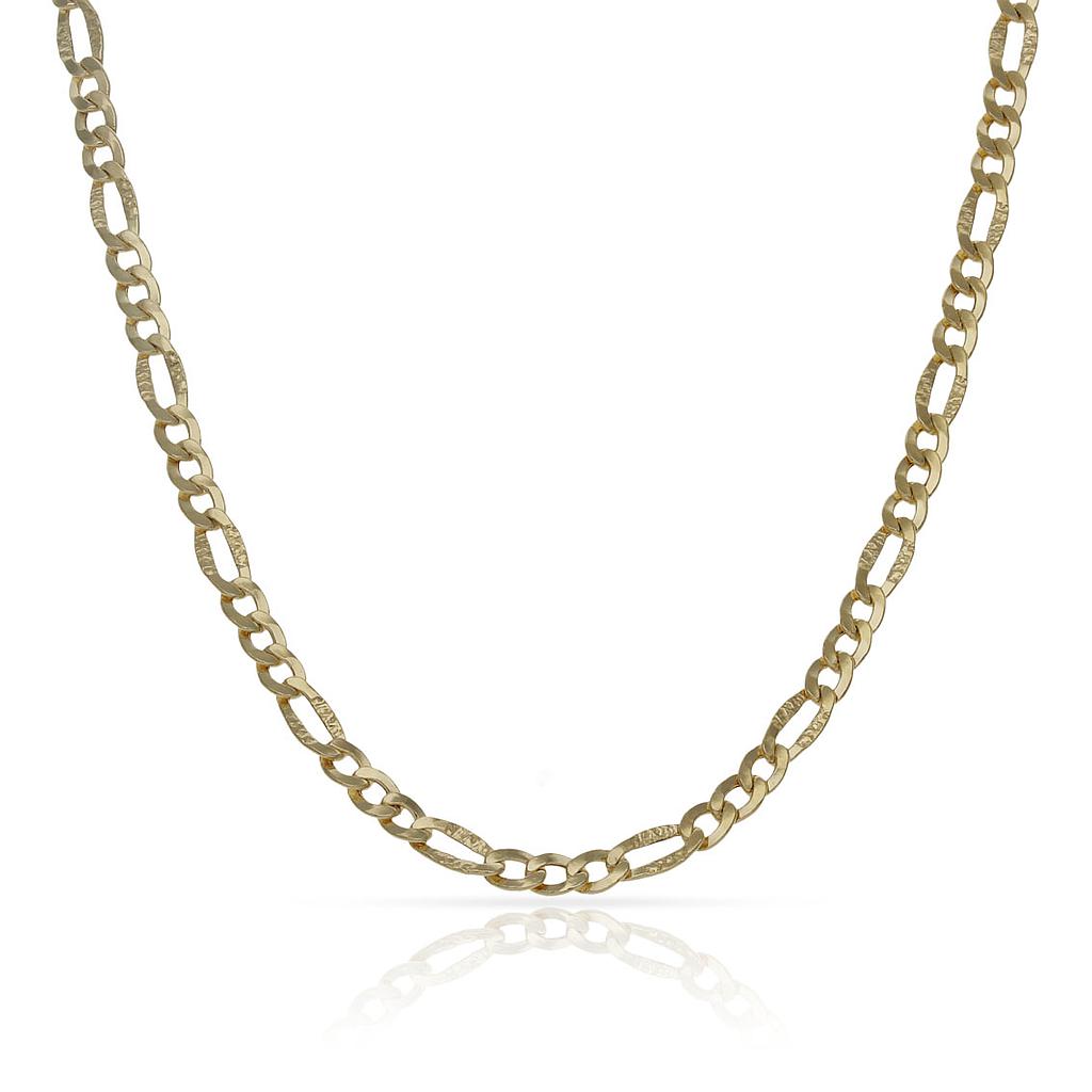 CADENA ORO 18KL HUECA 3x1 - 3MM