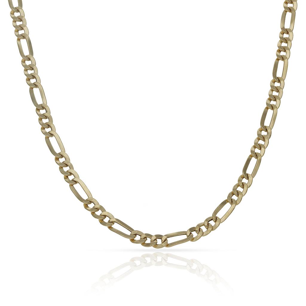 CADENA ORO 18KL 3x1 HUECO - 3MM