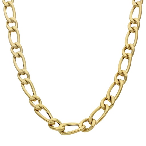 [CO629-60cm] COLLAR ORO 18KL 1x1 - 9MM