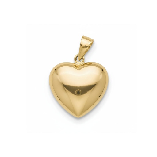 [G170] COLGANTE ORO 18KL CORAZON MEDIANO