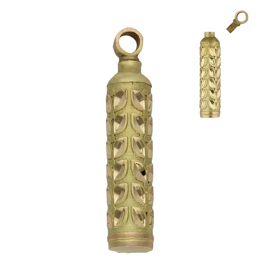 [G877] GUARDACENIZAS ORO 18KL CILINDRO - 8X39MM