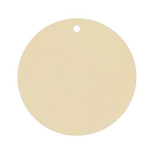 [HT399] MI HISTORIA - ABALORIO ORO 18KL CHAPA LISA 16MM