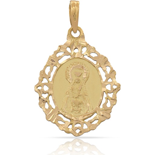 MEDALLA ORO 18KL V. DE BELEN - 22X29MM
