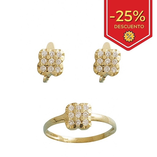 [P2098] PENDIENTES ORO 18KL