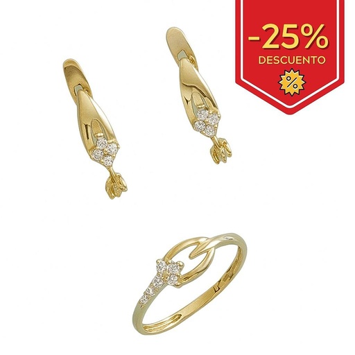 [P3135] PENDIENTES ORO 18KL