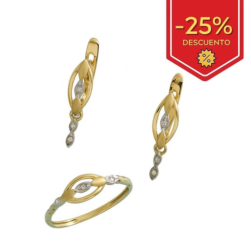 [P3137] PENDIENTES ORO 18KL