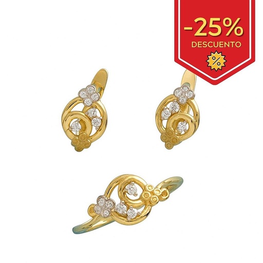 [P3141] PENDIENTES ORO 18KL
