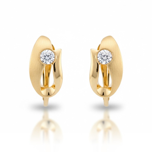 PENDIENTES ORO 18KL CIRCONITAS