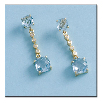 [P549] PENDIENTES ORO 18KL