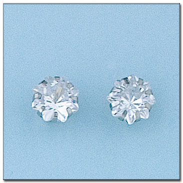 [P6022] PENDIENTES ORO BLANCO 18KL