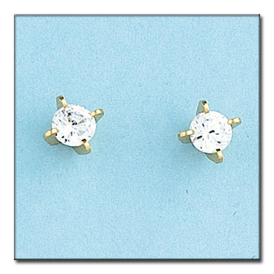 [P6147] PENDIENTES ORO 18KL - 6MM