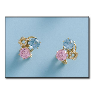 [P621] PENDIENTES ORO 18KL