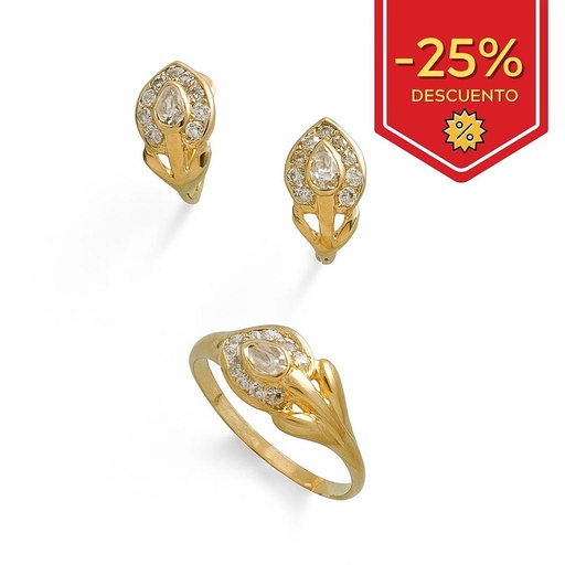 [P9077] PENDIENTES ORO 18KL