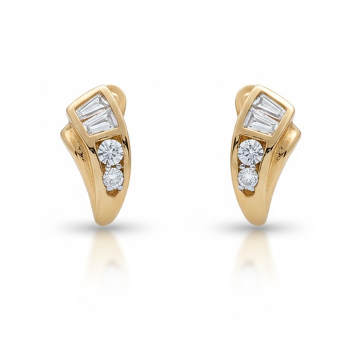 [P9079] PENDIENTES ORO 18KL