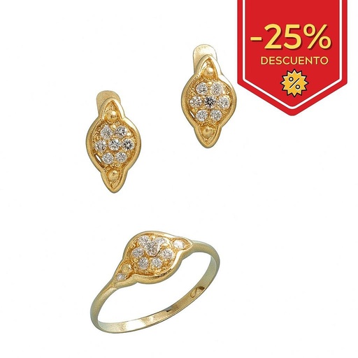 [P9420] PENDIENTES ORO 18KL