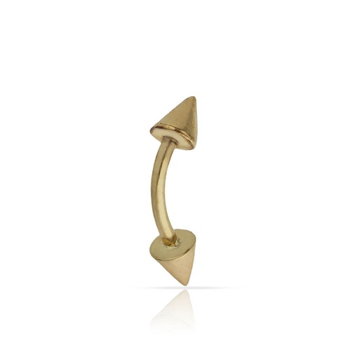 [PI10] PIERCING ORO 18KL CEJA PINCHOS