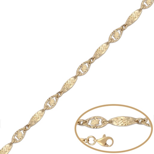 [PU1062] PULSERA ORO 18KL TALLADA