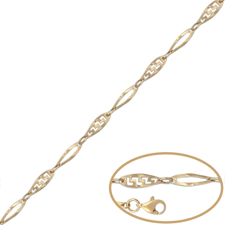 PULSERA ORO 18KL CALADA
