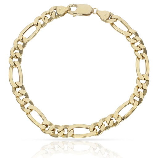 [PU1197] PULSERA ORO 18KL 3x1 - 7MM