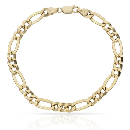 [PU1198] PULSERA ORO 18KL 3x1 - 6MM
