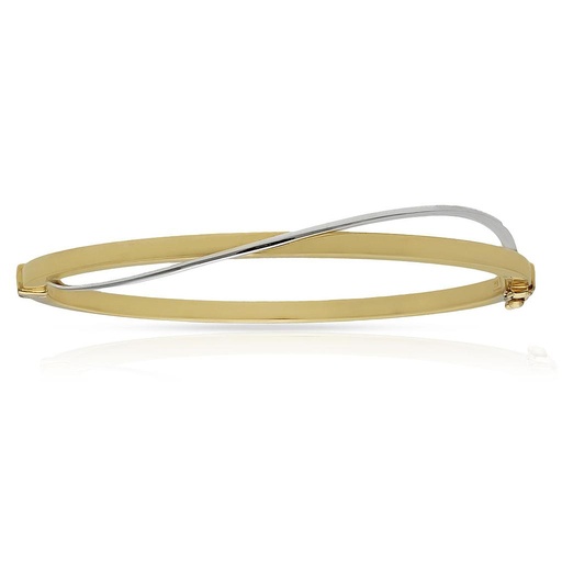 [PU1325] BRAZALETE ORO 18KL BICOLOR