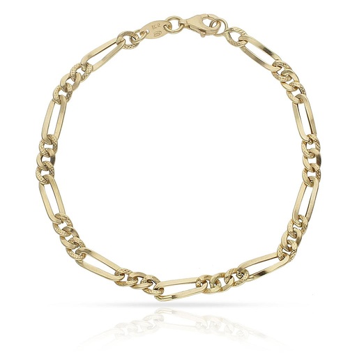 [PU687] PULSERA ORO 18KL HUECA