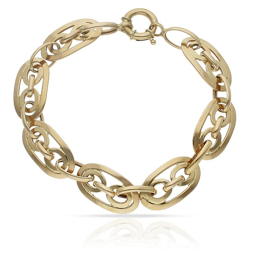 [PU809] PULSERA ORO 18KL TROQUELADA