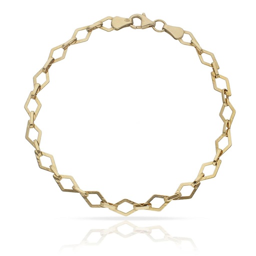 [PU939] PULSERA ORO 18KL TROQUELADA