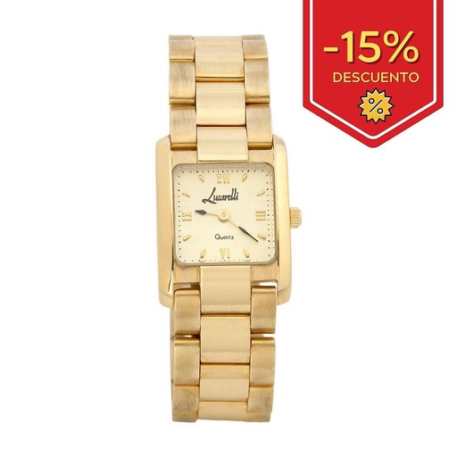 RELOJ ORO 18KL SEÑORA LUCARELLI