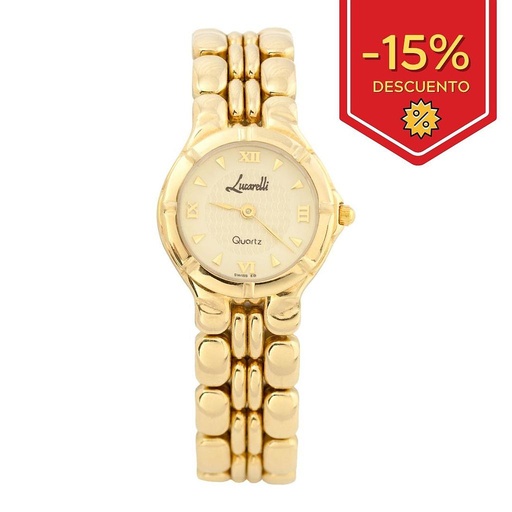 [R312] RELOJ ORO 18KL SEÑORA LUCARELLI