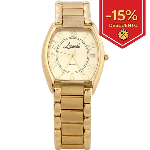[R313] RELOJ ORO 18KL CABALLERO LUCARELLI